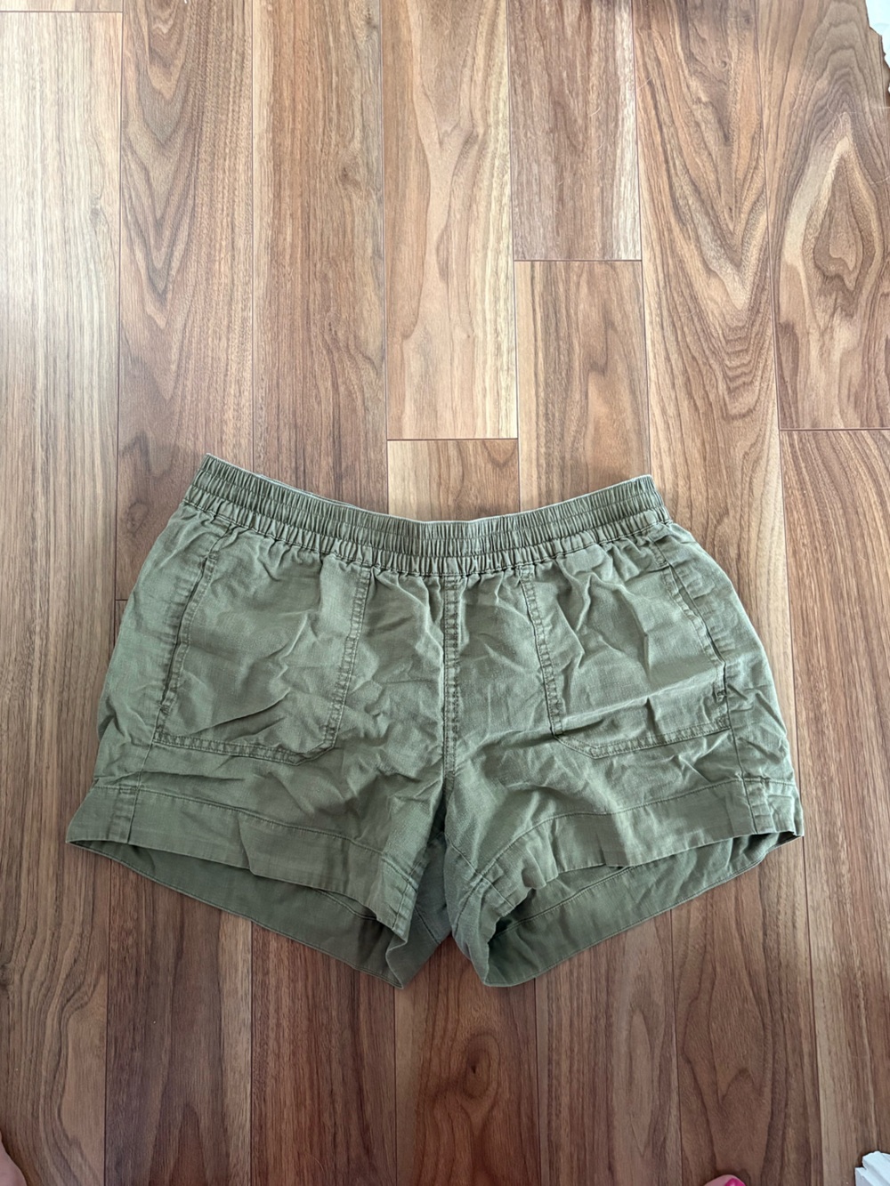 Roots Olive Green Women's Athletic Shorts
